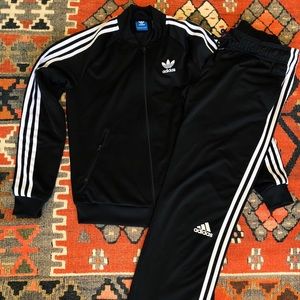 Adidas track suit / track jacket pants set